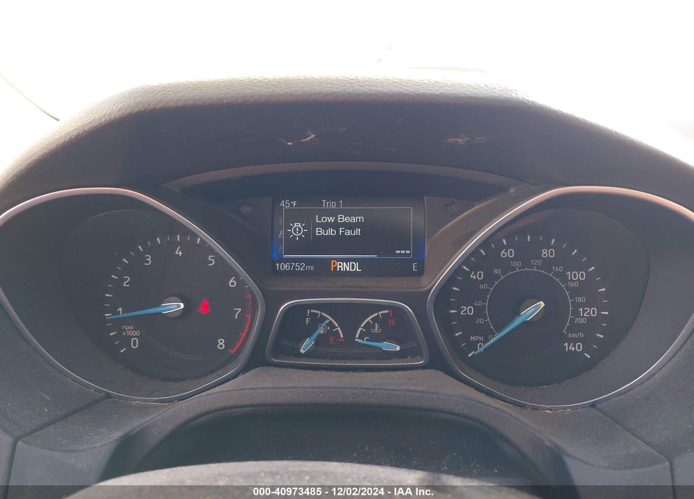 2017 FORD FOCUS SE VIN: 1FADP3K2XHL229007