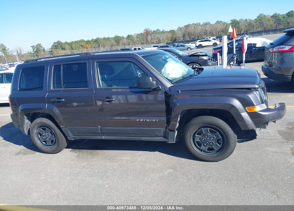 2015 JEEP PATRIOT SPORT VIN: 1C4NJPBB9FD139247