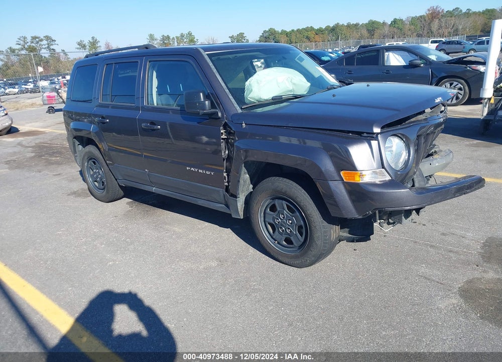 2015 JEEP PATRIOT SPORT VIN: 1C4NJPBB9FD139247