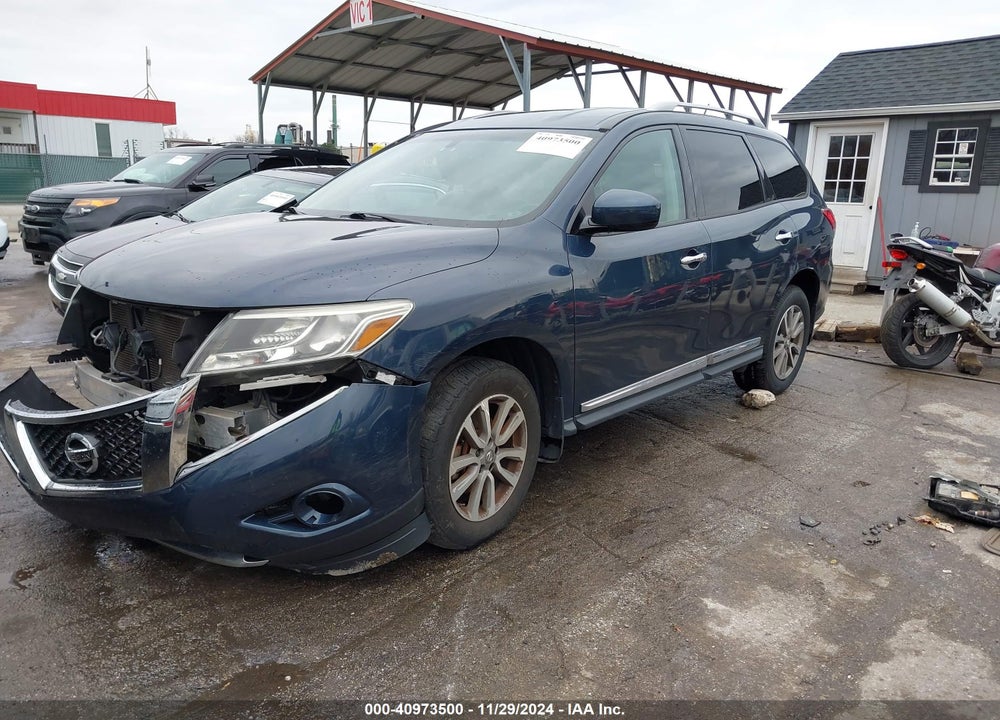 2015 NISSAN PATHFINDER SL VIN: 5N1AR2MMXFC723666