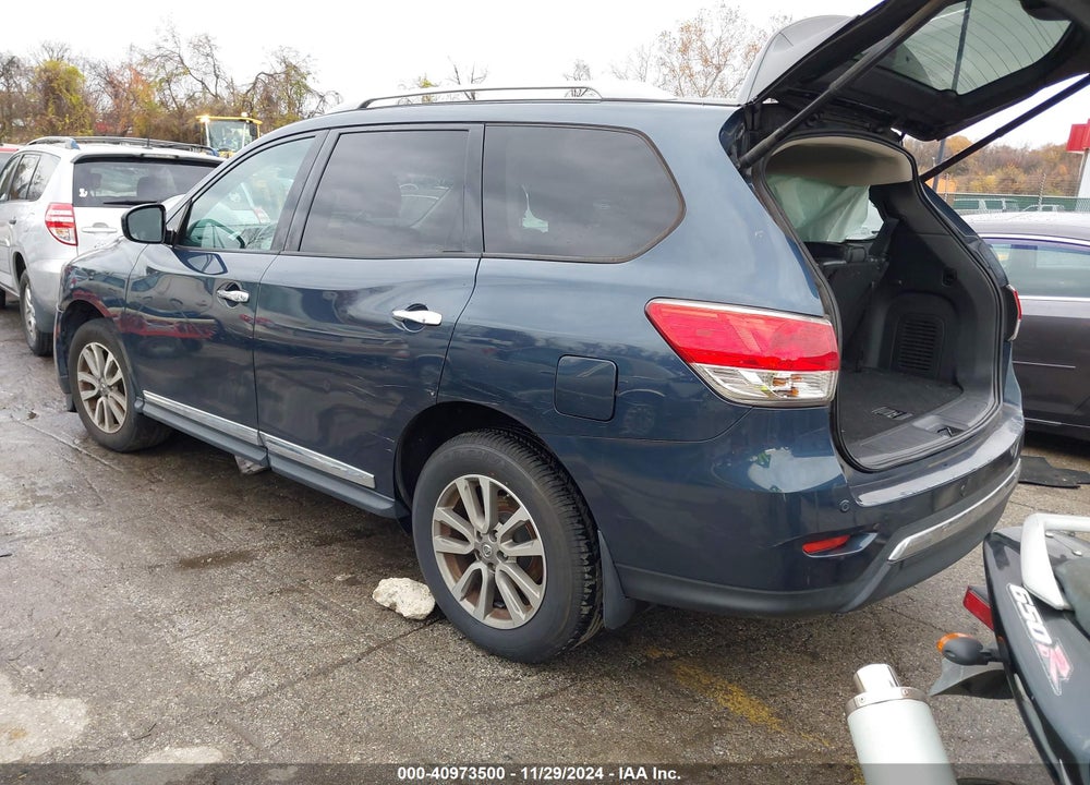 2015 NISSAN PATHFINDER SL VIN: 5N1AR2MMXFC723666
