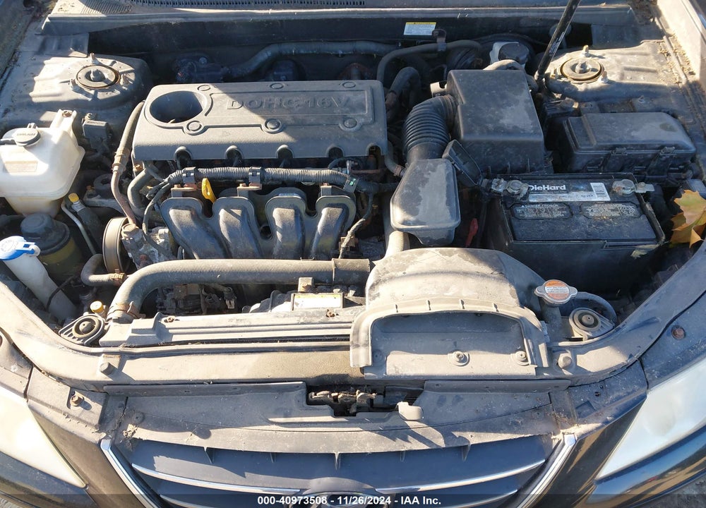 2009 HYUNDAI SONATA GLS VIN: 5NPET46C39H499950