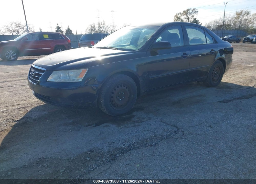 2009 HYUNDAI SONATA GLS VIN: 5NPET46C39H499950