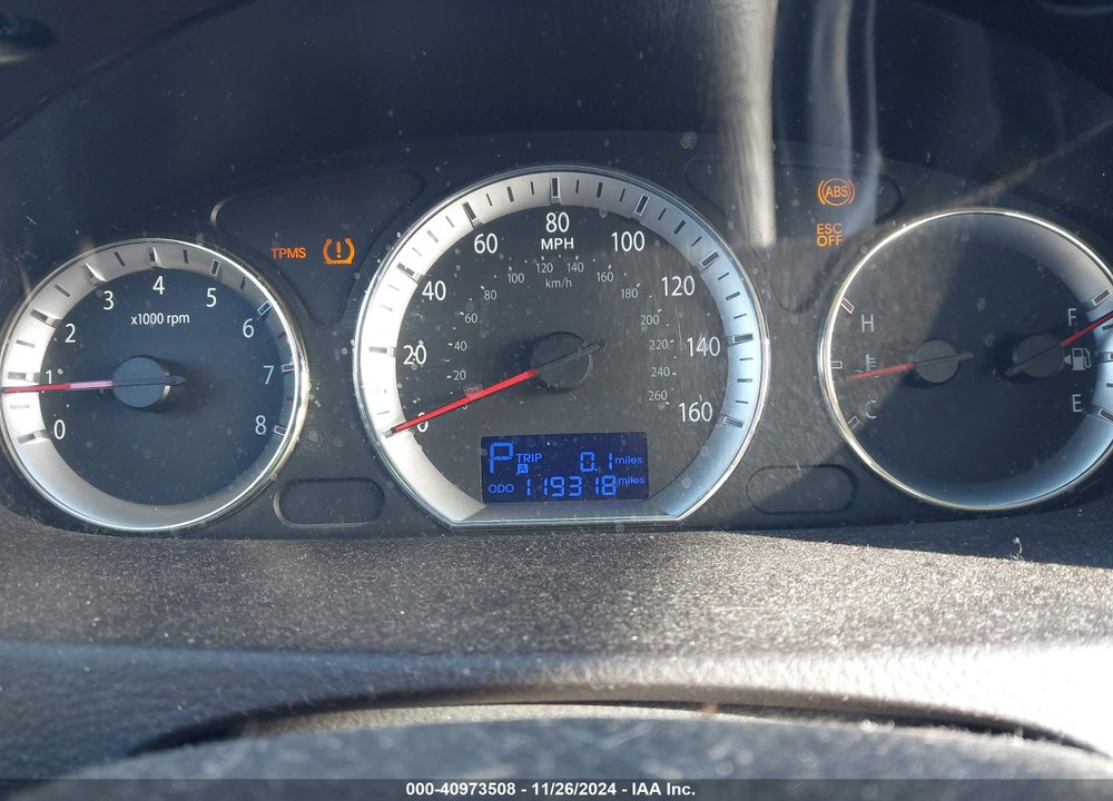 2009 HYUNDAI SONATA GLS VIN: 5NPET46C39H499950