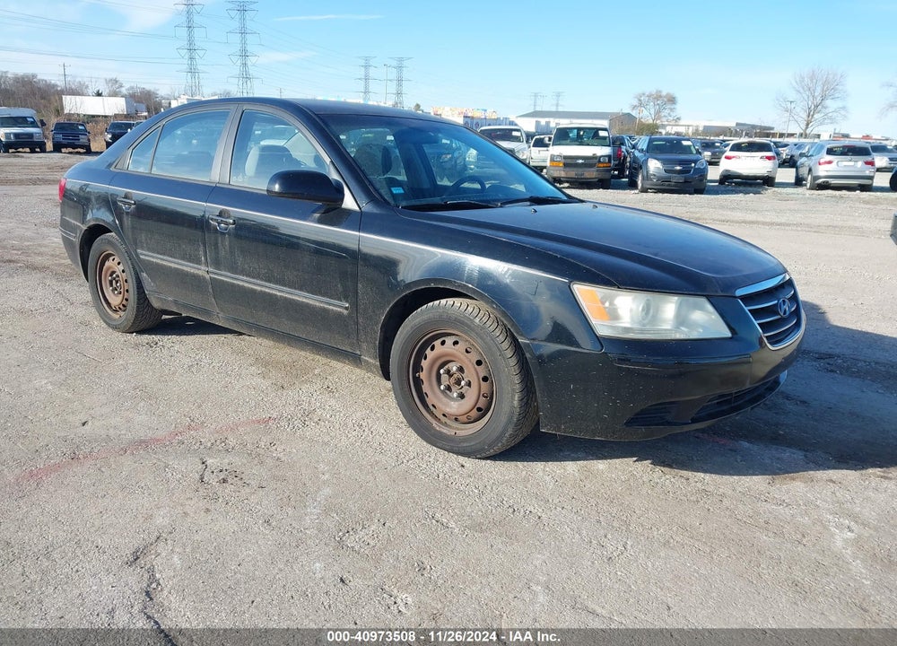 2009 HYUNDAI SONATA GLS VIN: 5NPET46C39H499950
