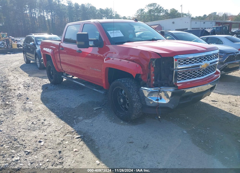 2014 CHEVROLET SILVERADO 1500 1LT VIN: 3GCUKREC6EG262370
