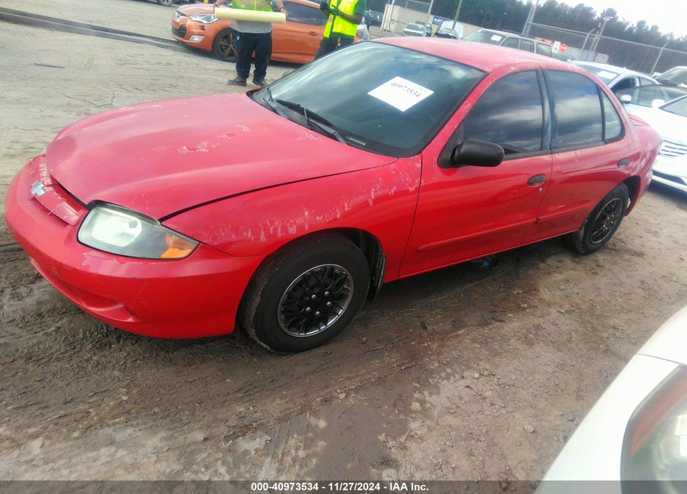 2003 CHEVROLET CAVALIER VIN: 1G1JC52F837208447
