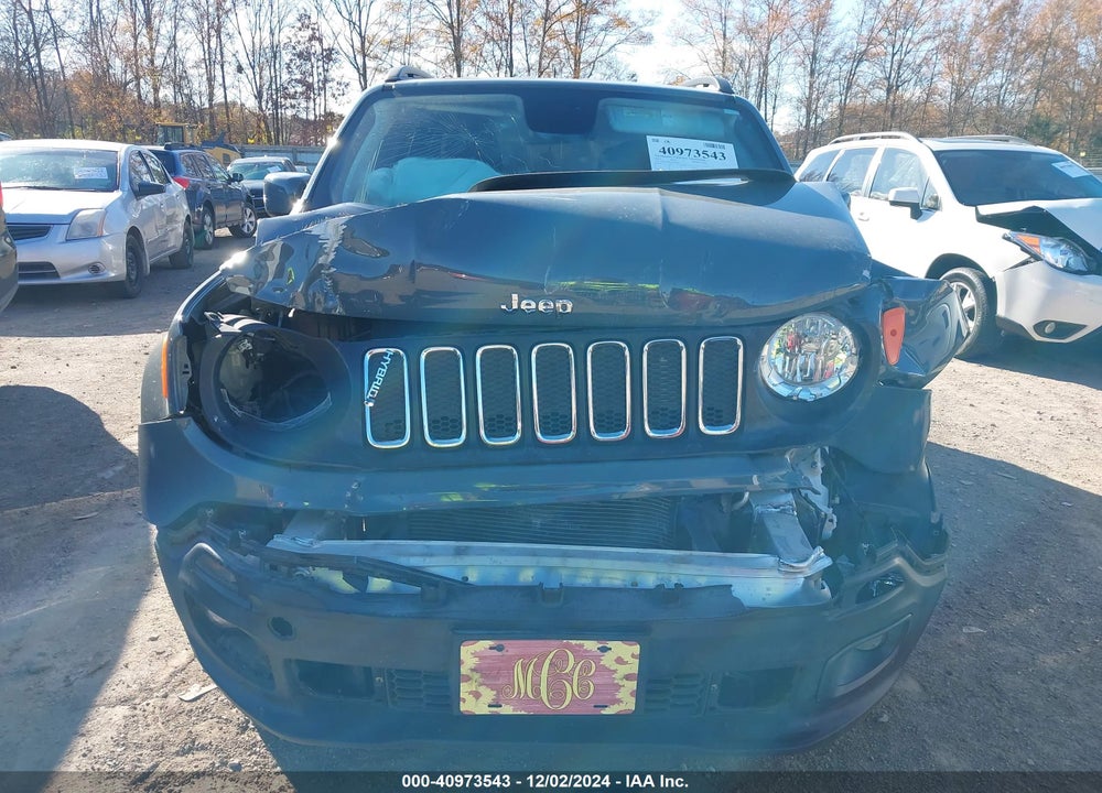 2018 JEEP RENEGADE LATITUDE FWD VIN: ZACCJABB3JPH64077