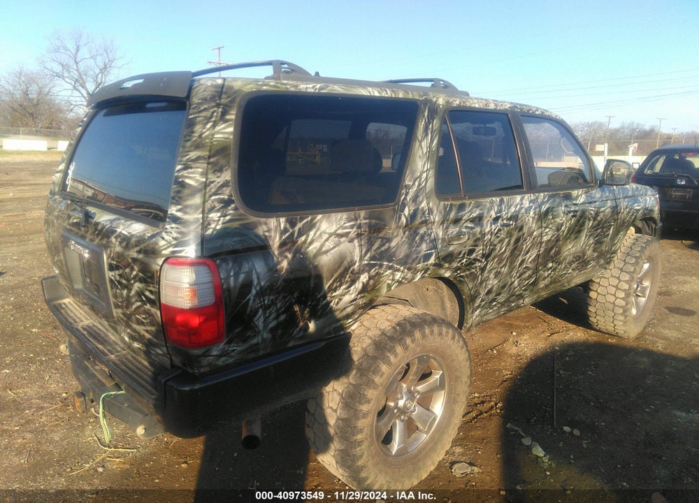 1998 TOYOTA 4RUNNER SR5 V6 VIN: JT3HN86R7W0150872