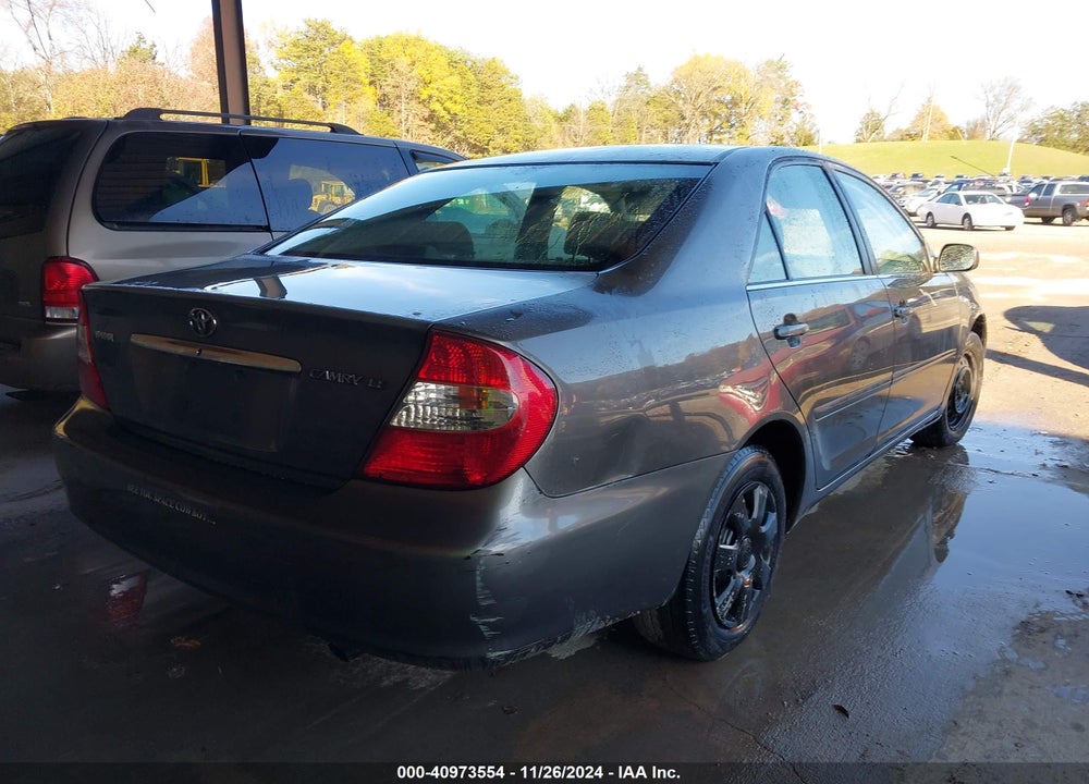 2002 TOYOTA CAMRY LE VIN: 4T1BE32K62U592649