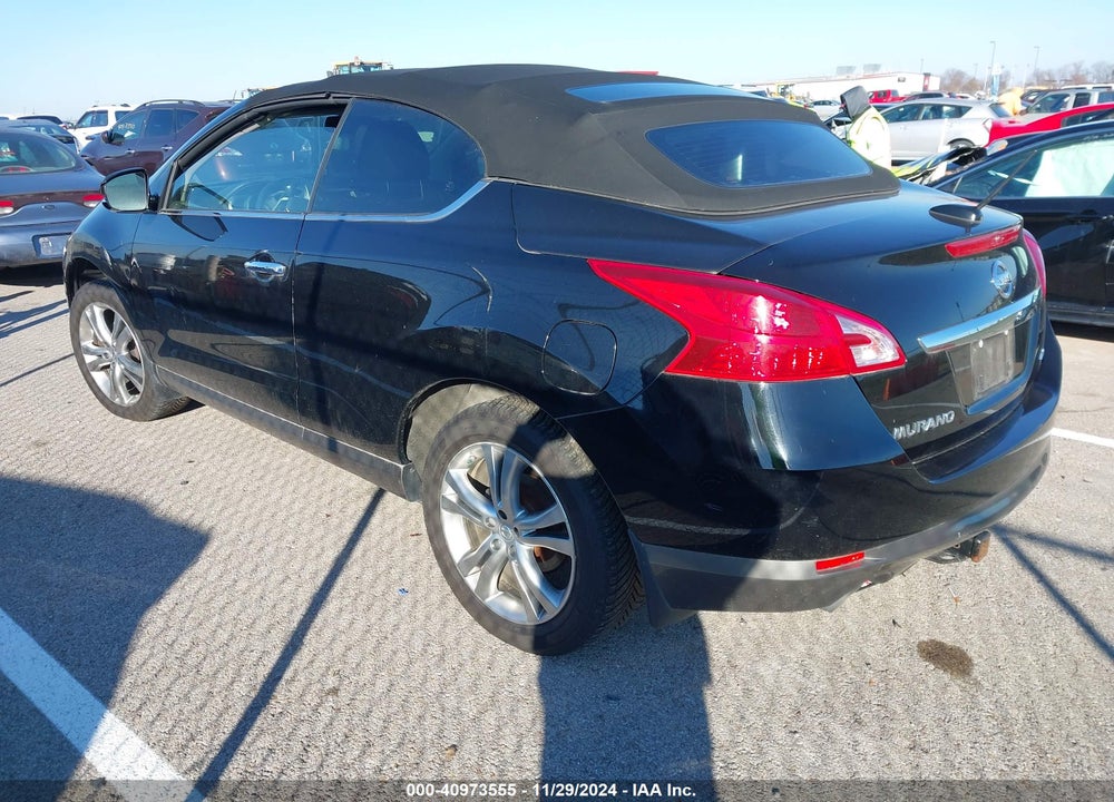 2012 NISSAN MURANO CROSSCABRIOLET VIN: JN8AZ1FY2CW100460