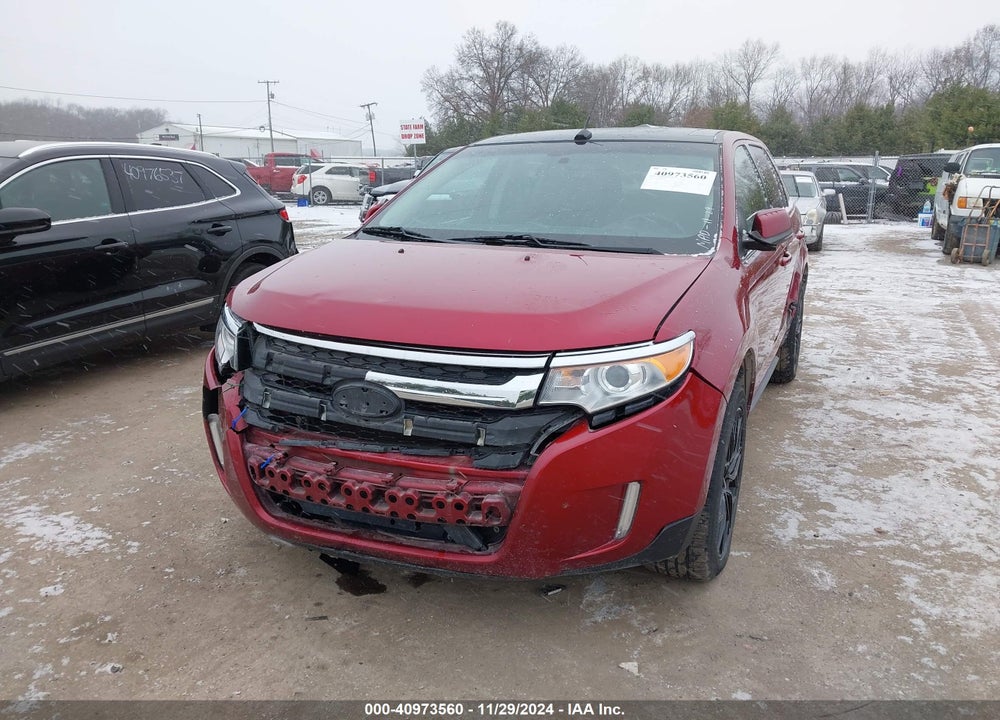 2014 FORD EDGE LIMITED VIN: 2FMDK4KC6EBB53784