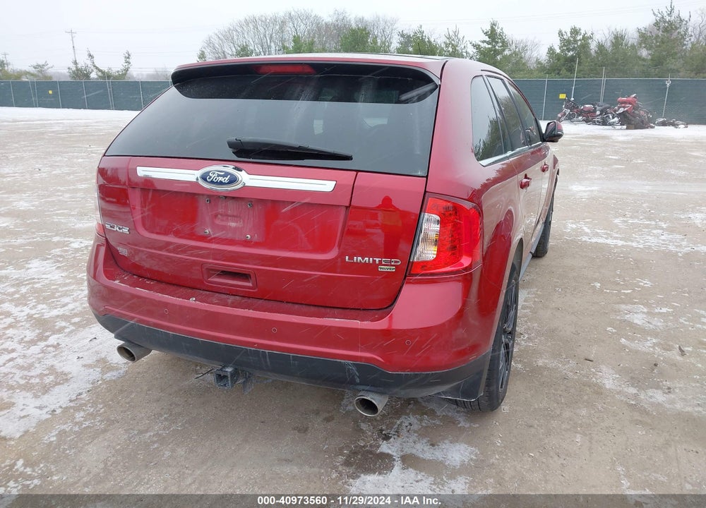 2014 FORD EDGE LIMITED VIN: 2FMDK4KC6EBB53784
