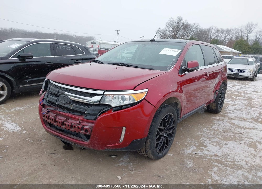 2014 FORD EDGE LIMITED VIN: 2FMDK4KC6EBB53784