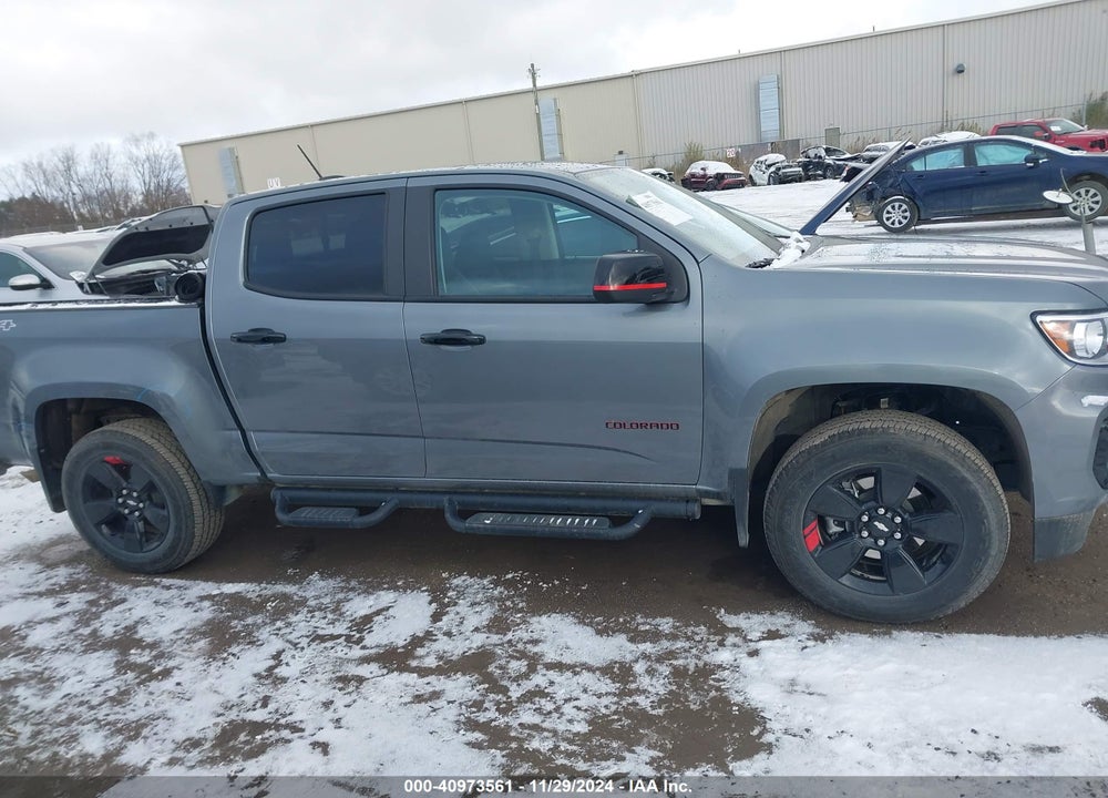 2022 CHEVROLET COLORADO 4WD SHORT BOX LT VIN: 1GCGTCEN8N1205983