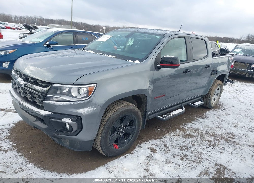 2022 CHEVROLET COLORADO 4WD SHORT BOX LT VIN: 1GCGTCEN8N1205983