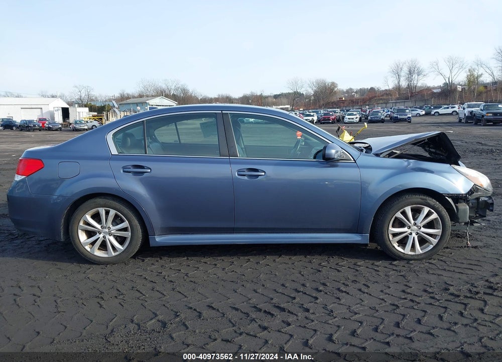 2013 SUBARU LEGACY 2.5I LIMITED VIN: 4S3BMBK62D3042751
