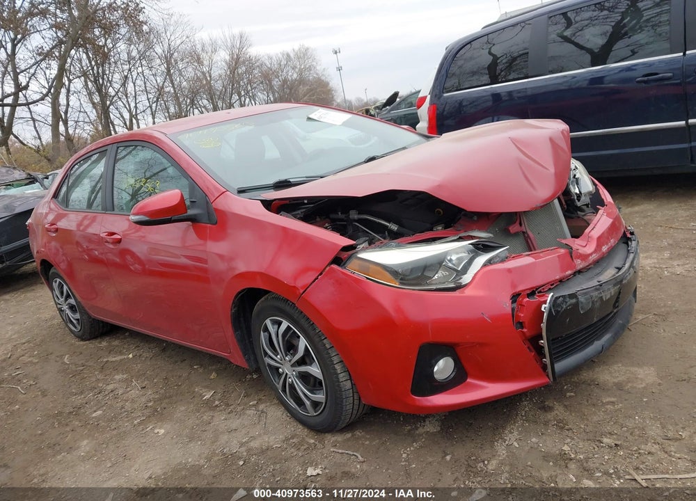 2014 TOYOTA COROLLA S PLUS VIN: 5YFBURHE2EP142252