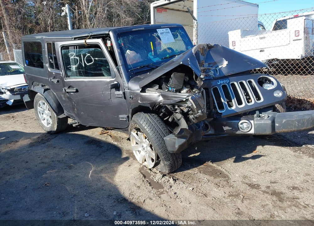 2017 JEEP WRANGLER UNLIMITED SAHARA 4X4 VIN: 1C4BJWEG0HL595702