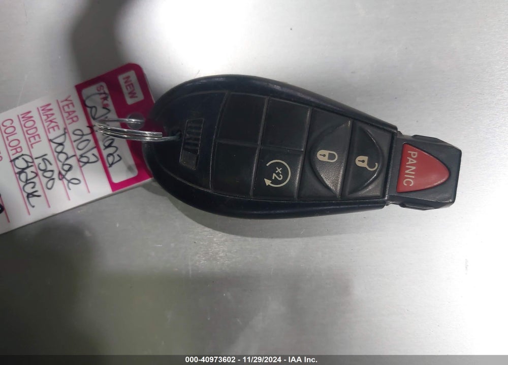 2012 RAM 1500 SLT VIN: 1C6RD7LT1CS277962