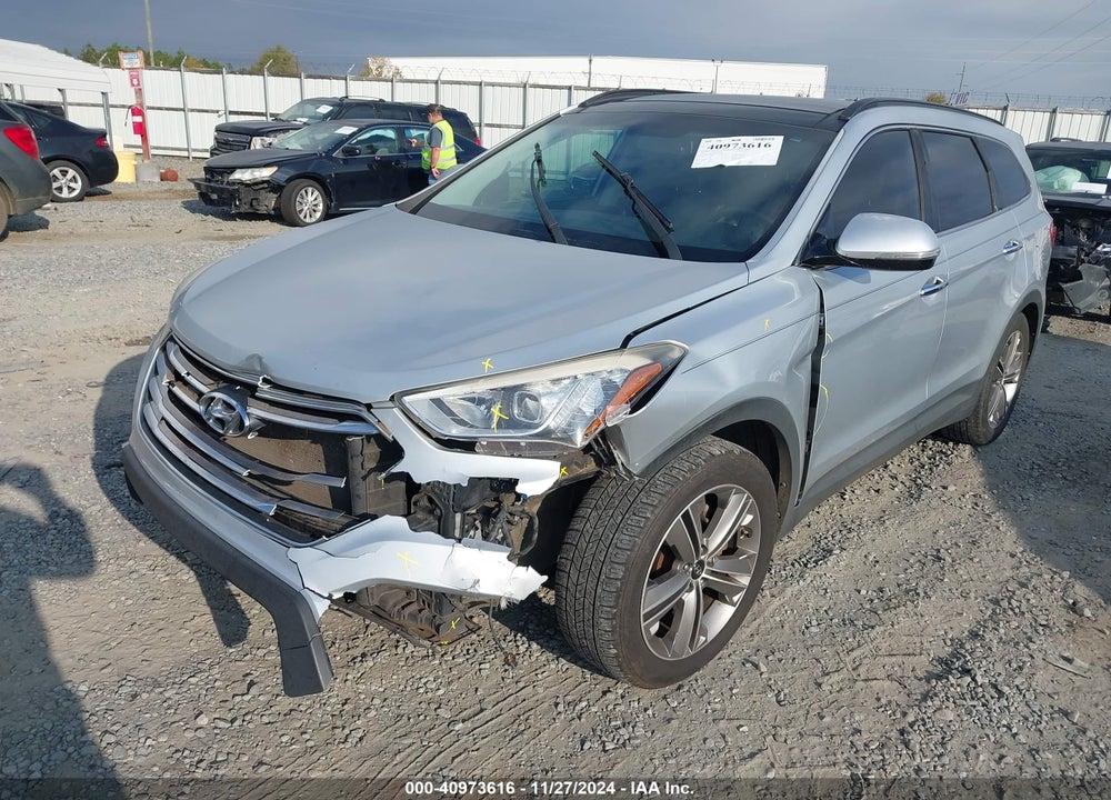 2013 HYUNDAI SANTA FE LIMITED VIN: KM8SR4HFXDU002685
