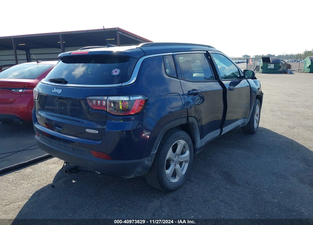 2021 JEEP COMPASS LATITUDE FWD VIN: 3C4NJCBB4MT510184