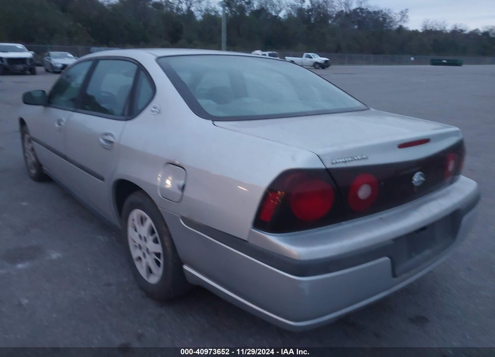 2004 CHEVROLET IMPALA VIN: 2G1WF52E549449905