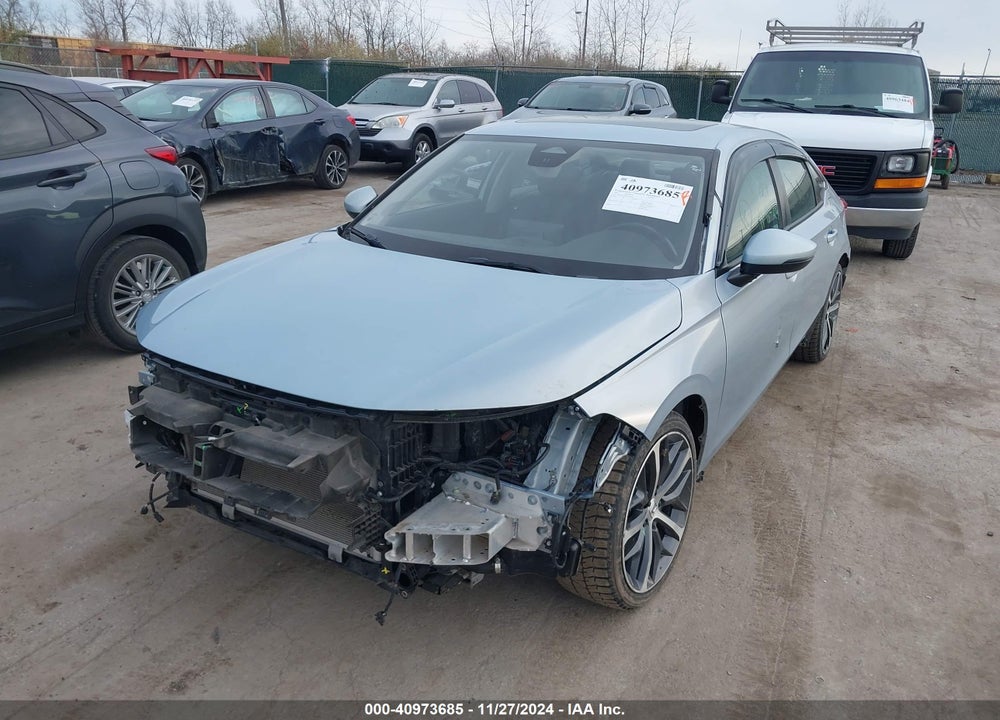 2022 HONDA CIVIC TOURING VIN: 2HGFE1F94NH300636