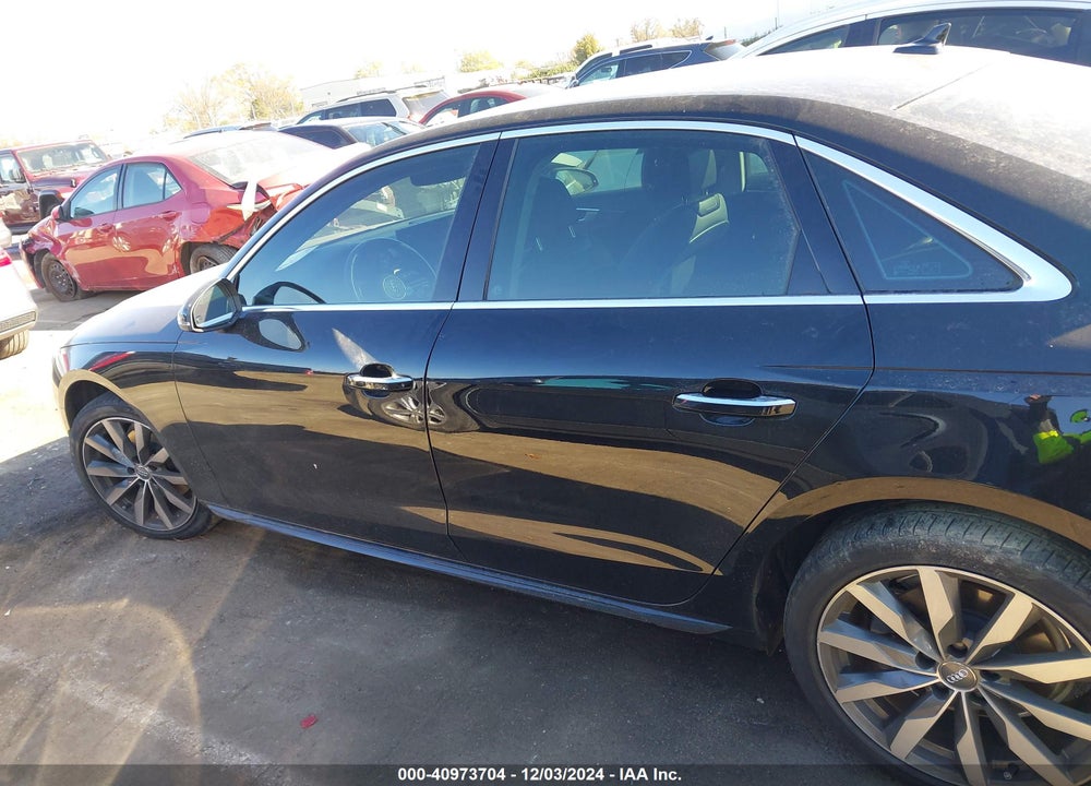 2020 AUDI A4 PREMIUM 40 TFSI FRONT-WHEEL DRIVE S TRONIC VIN: WAUGMAF4XLN008436