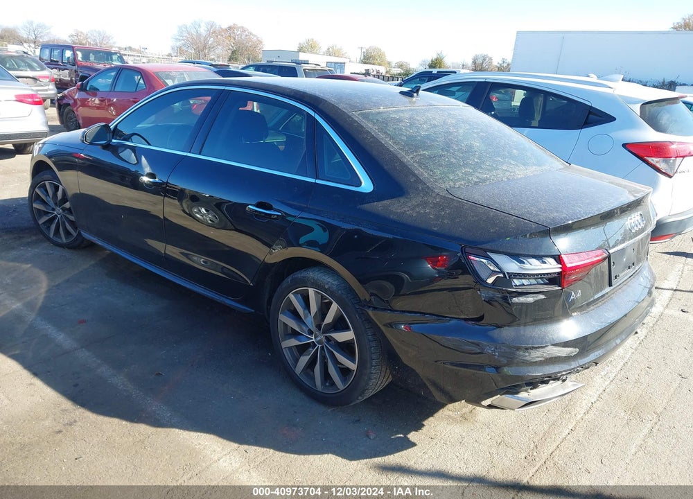 2020 AUDI A4 PREMIUM 40 TFSI FRONT-WHEEL DRIVE S TRONIC VIN: WAUGMAF4XLN008436