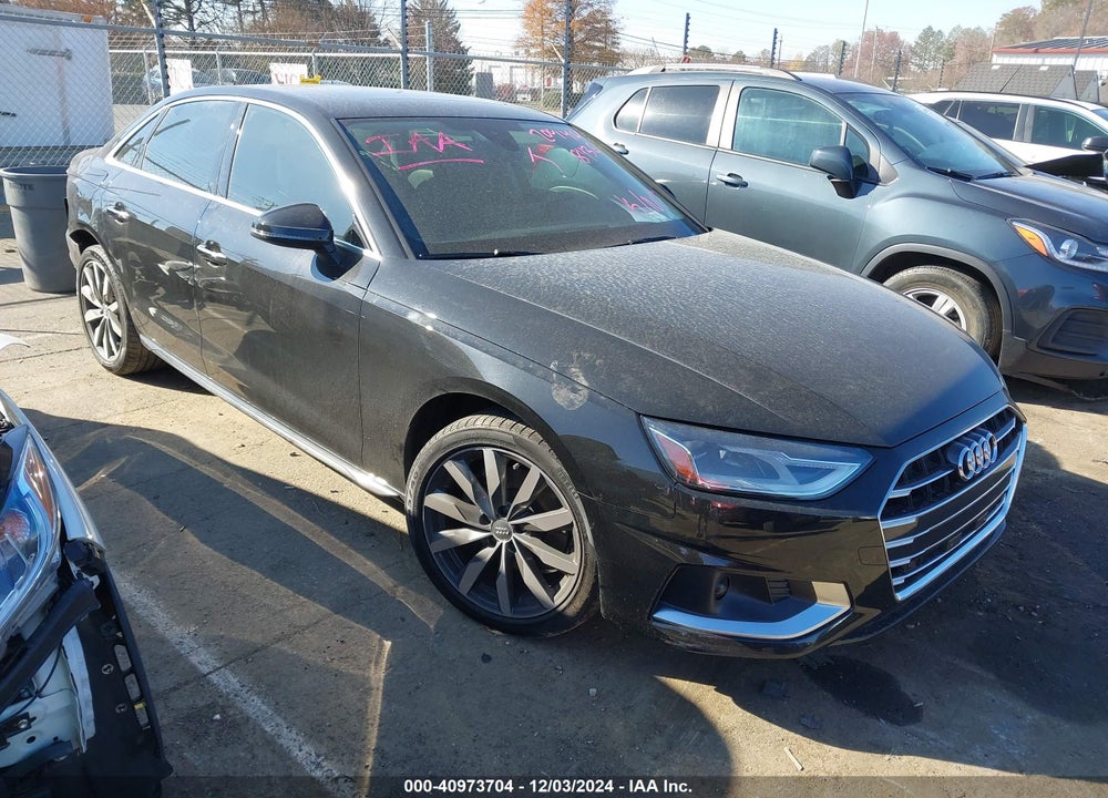2020 AUDI A4 PREMIUM 40 TFSI FRONT-WHEEL DRIVE S TRONIC VIN: WAUGMAF4XLN008436