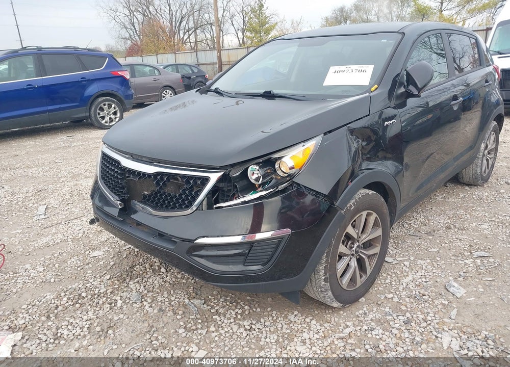 2014 KIA SPORTAGE LX VIN: KNDPBCAC1E7552673