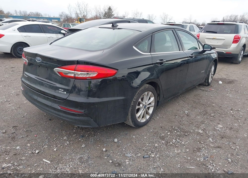 2019 FORD FUSION HYBRID SE VIN: 3FA6P0LU2KR214727