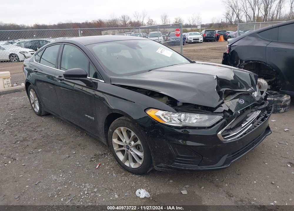 2019 FORD FUSION HYBRID SE VIN: 3FA6P0LU2KR214727