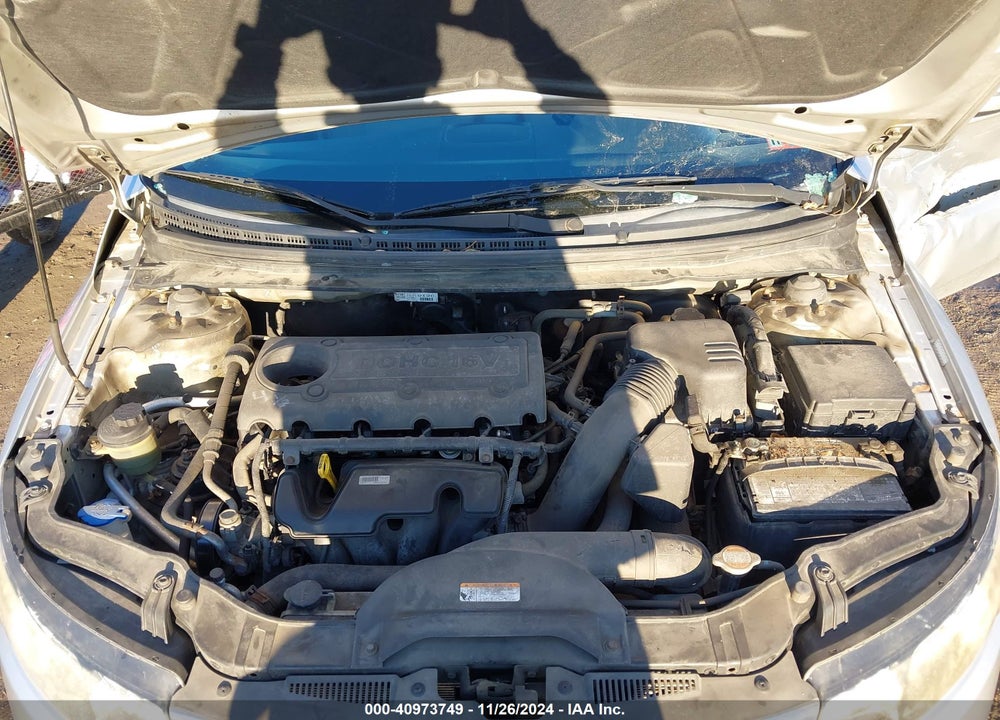 2012 KIA FORTE EX VIN: KNAFU4A25C5588469