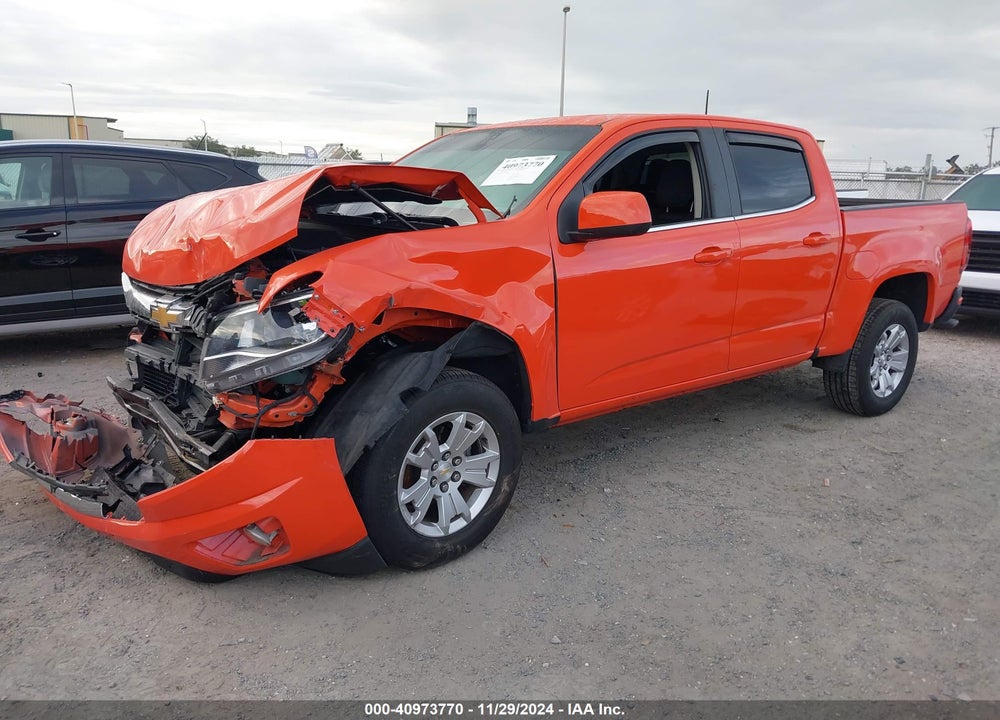 2019 CHEVROLET COLORADO VIN: 1GCGSCEN8K1268001