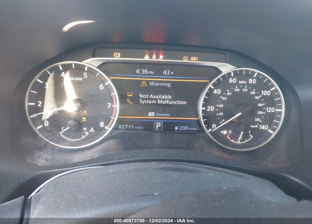 2019 NISSAN ALTIMA 2.5 SV VIN: 1N4BL4DV8KC111593