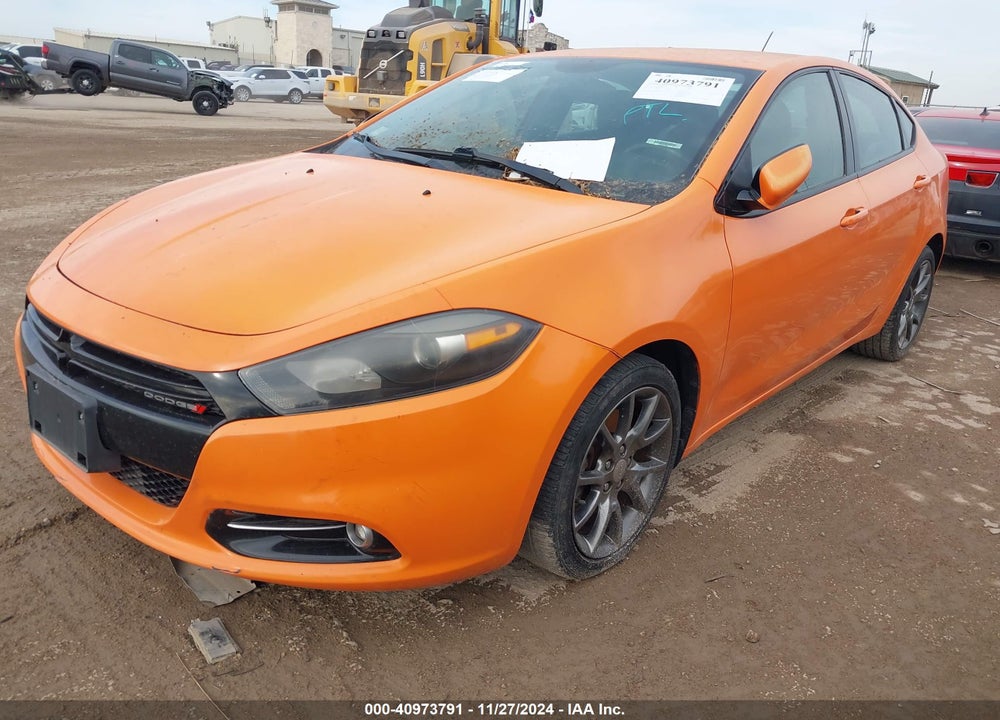 2013 DODGE DART SXT VIN: 1C3CDFBA6DD313955
