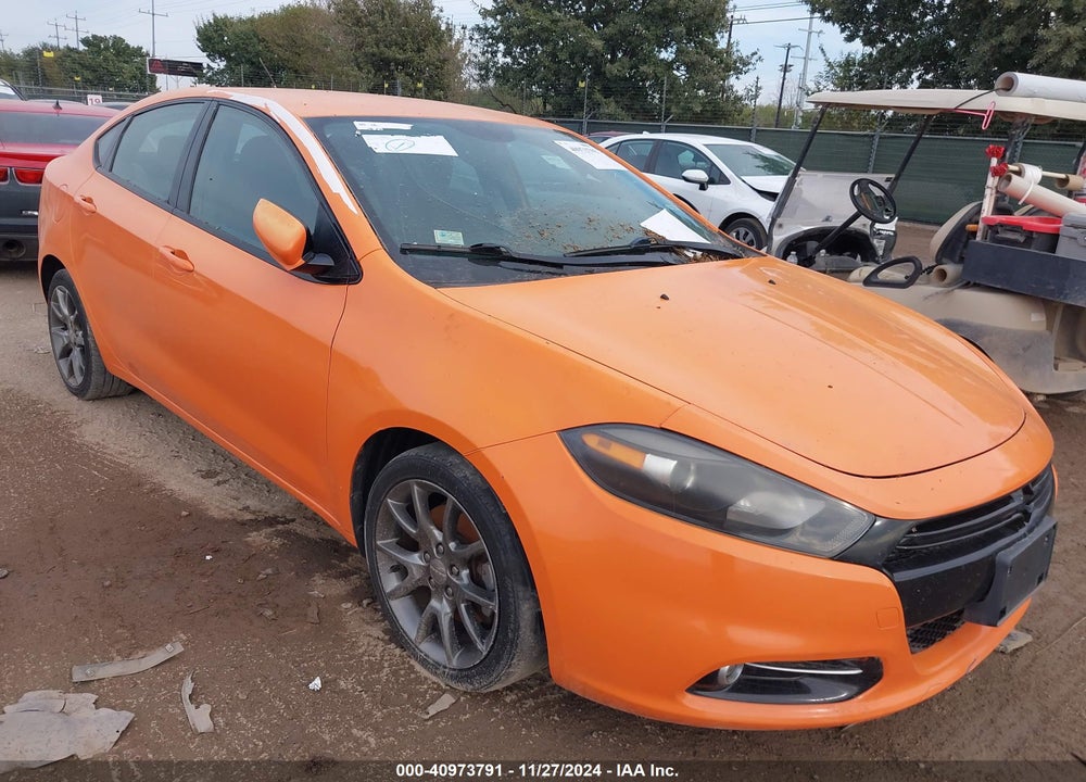 2013 DODGE DART SXT VIN: 1C3CDFBA6DD313955