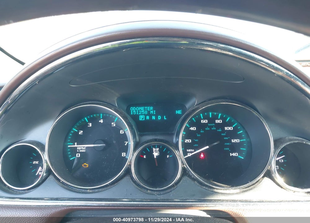2013 BUICK ENCLAVE PREMIUM VIN: 5GAKRDKD2DJ227228