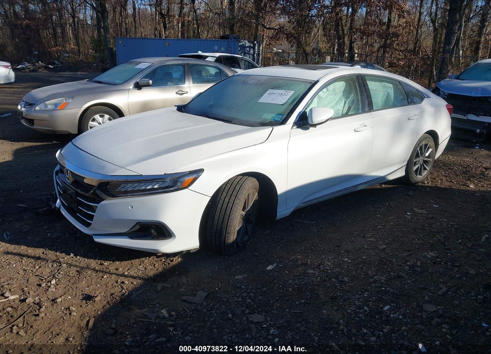 2021 HONDA ACCORD EX-L VIN: 1HGCV1F51MA022971