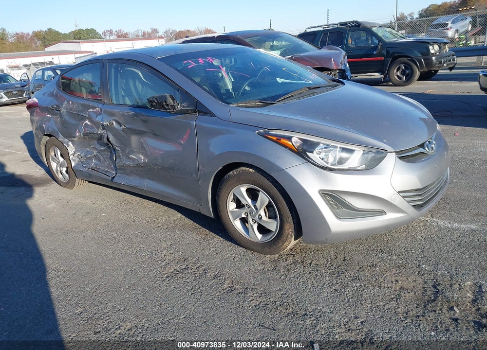 2015 HYUNDAI ELANTRA SE VIN: KMHDH4AE3FU354393