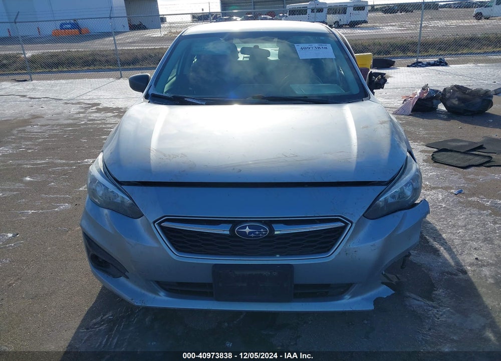 2018 SUBARU IMPREZA VIN: 4S3GKAA6XJ3621134