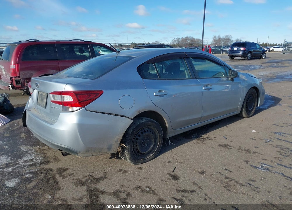 2018 SUBARU IMPREZA VIN: 4S3GKAA6XJ3621134