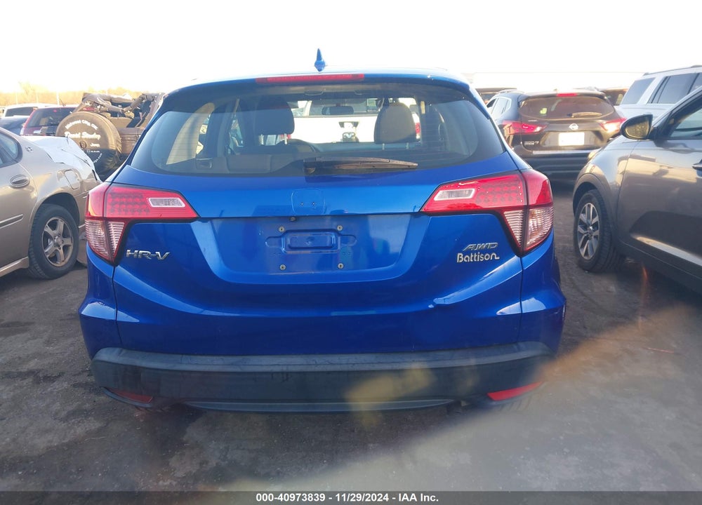 2018 HONDA HR-V LX VIN: 3CZRU6H32JM712449