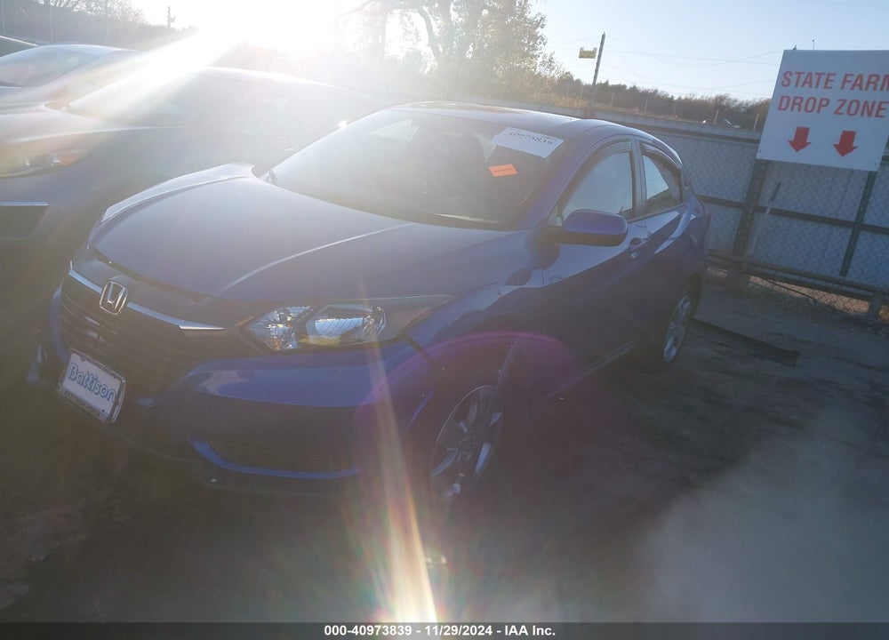 2018 HONDA HR-V LX VIN: 3CZRU6H32JM712449
