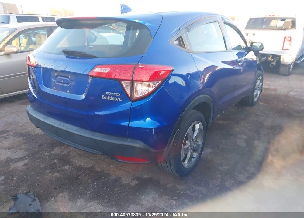 2018 HONDA HR-V LX VIN: 3CZRU6H32JM712449