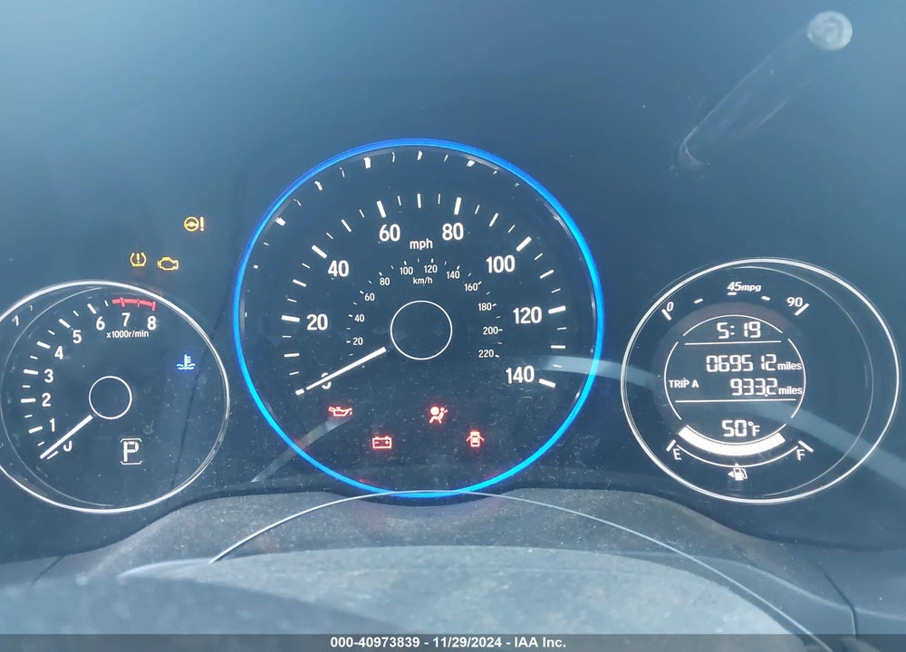 2018 HONDA HR-V LX VIN: 3CZRU6H32JM712449