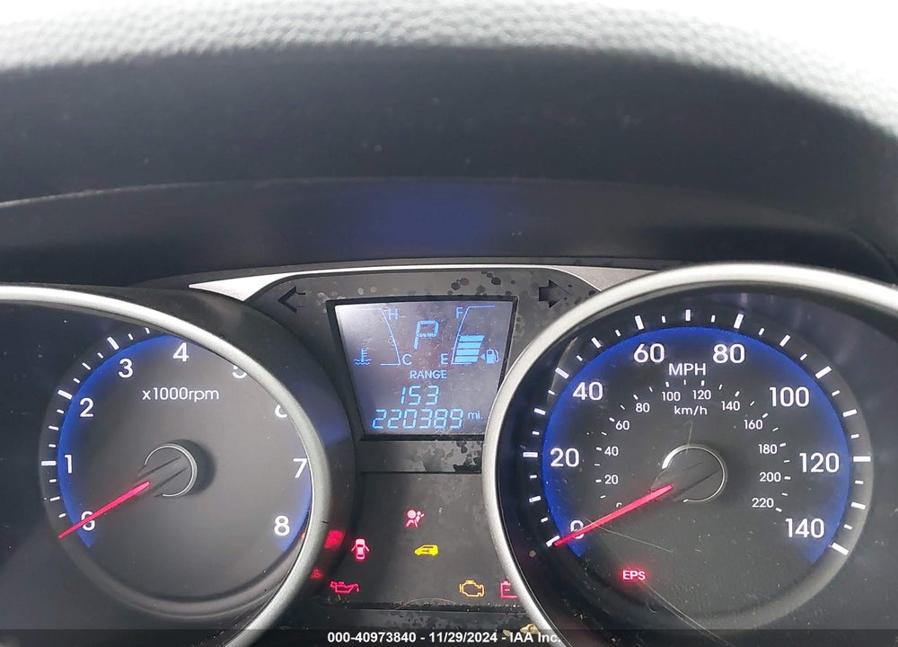 2013 HYUNDAI TUCSON LIMITED VIN: KM8JUCACXDU557981