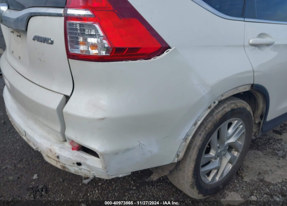2015 HONDA CR-V EX-L VIN: 5J6RM4H7XFL005521
